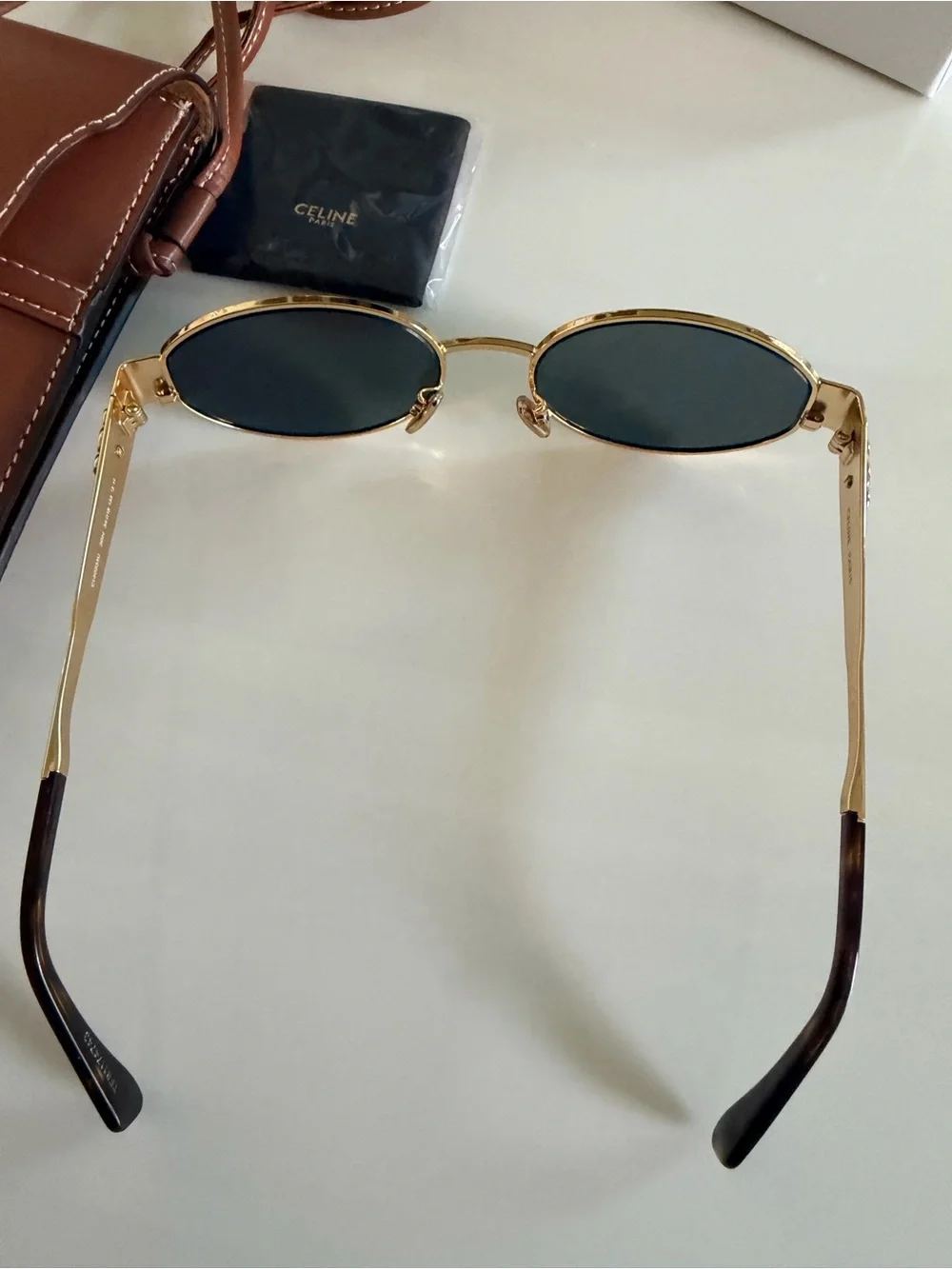 Celine White and Black Logo Luxury Gift Box